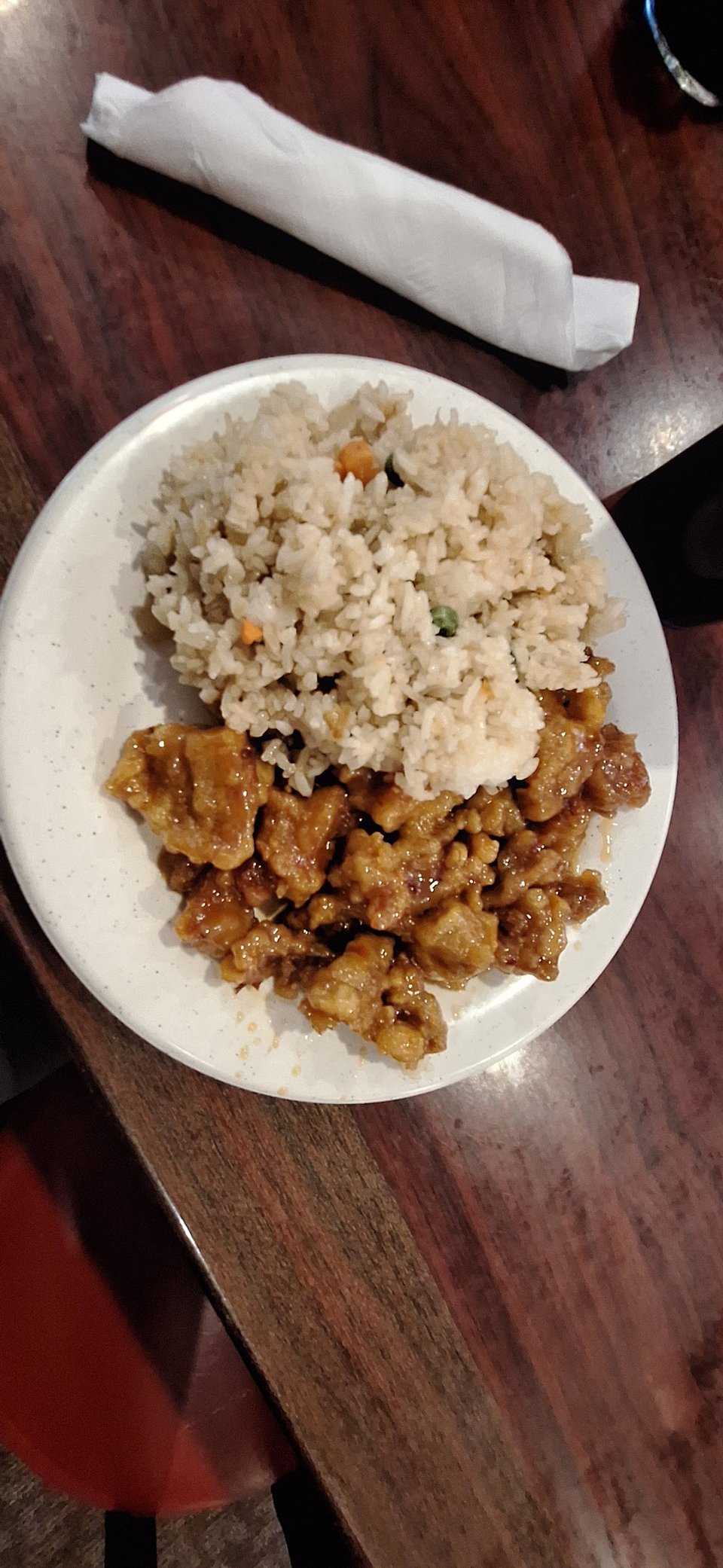 Orange Chicken and Rice
